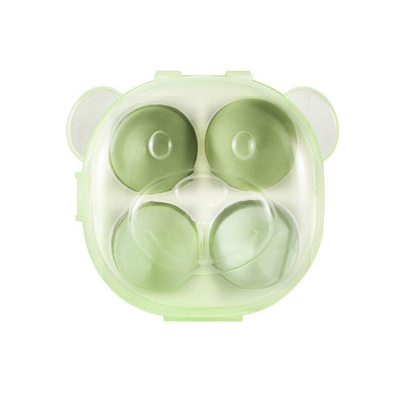 Спонж для макияжа, блендер, косметическое яйцо, косметический спонж, мягкие спонжи для тональной основы, спонж для пудры зелёный