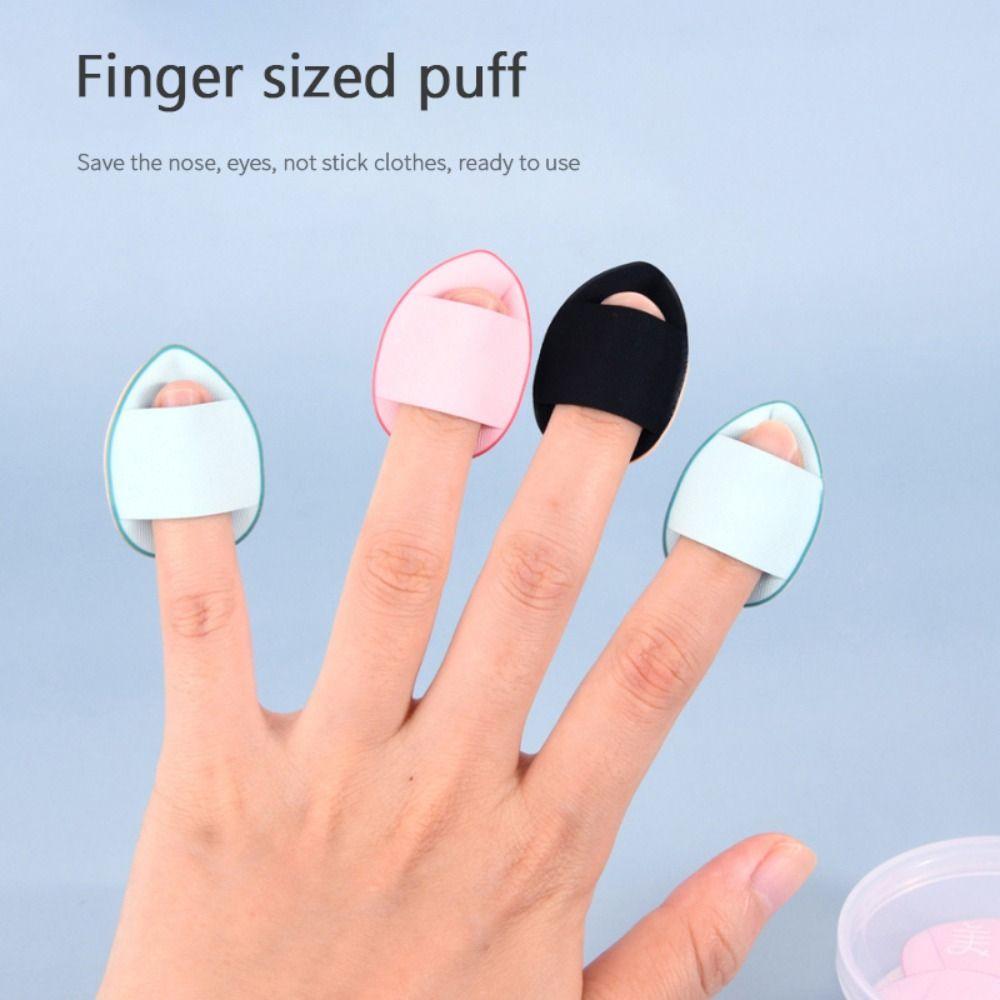 Спонж для макияжа Blender Makeup Puff Blush 7 шт. Мини-спонж для макияжа спонж для большого пальца воздушная спонж-кушон косметический спонж