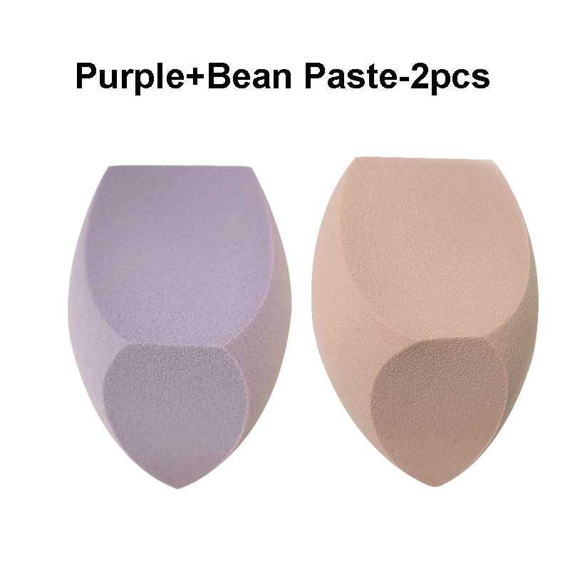 2 шт., большой размер, спонж для макияжа, тональная основа, косметический спонж, мягкий, гладкий, пудра, консилер, спонж для смешивания, влажный, сухой, двойного назначения, спонж для макияжа