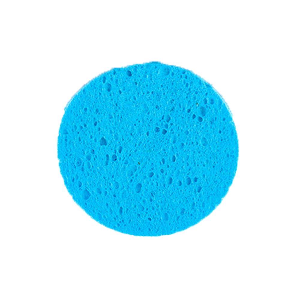 Инструменты для макияжа лица, спонж для пудры и тональной основы, очищающий спонж, косметический спонж для ухода за кожей 7cm синий
